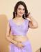 Picture of Splendid Net Violet Saree