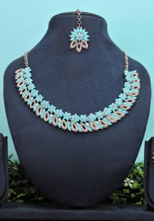 Picture of Good Looking Cadet Blue Necklace Set