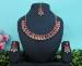 Picture of Graceful Maroon Necklace Set