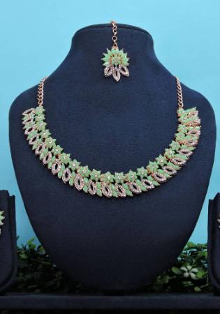 Picture of Alluring Dark Sea Green Necklace Set