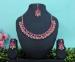 Picture of Admirable Dark Magenta Necklace Set