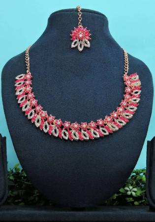 Picture of Marvelous Pale Violet Red Necklace Set