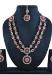 Picture of Gorgeous Deep Pink Necklace Set