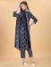 Picture of Excellent Cotton Navy Blue Readymade Salwar Kameez