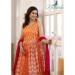 Picture of Splendid Chiffon Tomato Readymade Salwar Kameez