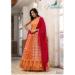 Picture of Splendid Chiffon Tomato Readymade Salwar Kameez