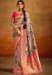 Picture of Pretty Silk Crimson Saree