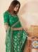 Picture of Graceful Silk Dark Sea Green Saree