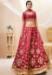 Picture of Pretty Silk Fire Brick Lehenga Choli