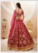 Picture of Pretty Silk Fire Brick Lehenga Choli