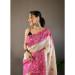 Picture of Excellent Silk Dark Grey Saree