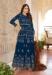 Picture of Georgette Midnight Blue Anarkali Salwar Kameez