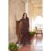 Picture of Georgette Dark Olive Green Anarkali Salwar Kameez