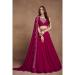 Picture of Bewitching Georgette Dark Red Lehenga Choli