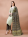 Picture of Cotton Dark Sea Green Readymade Salwar Kameez