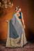 Picture of Charming Georgette Light Slate Grey Saree