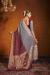 Picture of Sightly Georgette Dark Grey Saree