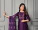 Picture of Cotton & Silk Purple Readymade Salwar Kameez