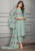 Picture of Cotton & Silk Dark Sea Green Readymade Salwar Kameez