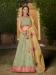 Picture of Delightful Georgette Rosy Brown Lehenga Choli