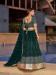 Picture of Bewitching Georgette Dark Green Lehenga Choli