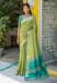 Picture of Pretty Silk Dark Khaki Saree