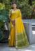 Picture of Gorgeous Silk Dark Golden Rod Saree