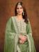 Picture of Georgette Dark Sea Green Anarkali Salwar Kameez