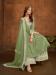 Picture of Georgette Dark Sea Green Anarkali Salwar Kameez