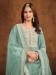 Picture of Georgette Light Slate Grey Anarkali Salwar Kameez