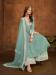 Picture of Georgette Light Slate Grey Anarkali Salwar Kameez