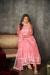 Picture of Georgette & Net Salmon Anarkali Salwar Kameez