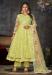 Picture of Georgette & Net Burly Wood Anarkali Salwar Kameez