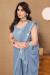 Picture of Appealing Chiffon Light Steel Blue Saree