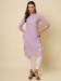 Picture of Comely Georgette Plum Kurtis & Tunic