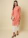 Picture of Fascinating Georgette Light Coral Kurtis & Tunic