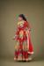 Picture of Well Formed Georgette Crimson Anarkali Salwar Kameez