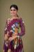 Picture of Well Formed Georgette Brown Anarkali Salwar Kameez