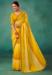 Picture of Elegant Chiffon Orange Saree