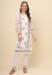 Picture of Graceful Georgette White Kurtis & Tunic