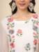 Picture of Graceful Georgette White Kurtis & Tunic