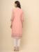 Picture of Marvelous Georgette Dark Salmon Kurtis & Tunic