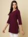 Picture of Ravishing Cotton Brown Kurtis & Tunic