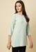 Picture of Stunning Cotton Dark Sea Green Kurtis & Tunic