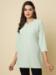 Picture of Stunning Cotton Dark Sea Green Kurtis & Tunic