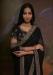 Picture of Ideal Georgette Black Saree