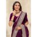 Picture of Beauteous Crepe & Silk Saddle Brown Saree