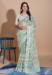 Picture of Exquisite Net Light Slate Grey Saree