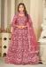 Picture of Good Looking Net Indian Red Anarkali Salwar Kameez