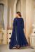 Picture of Splendid Georgette Navy Blue Anarkali Salwar Kameez